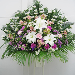 シングル（1段） 葬儀用供花